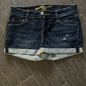 Arizona Jean Company Women's Rolled Cuff Denim Shorts